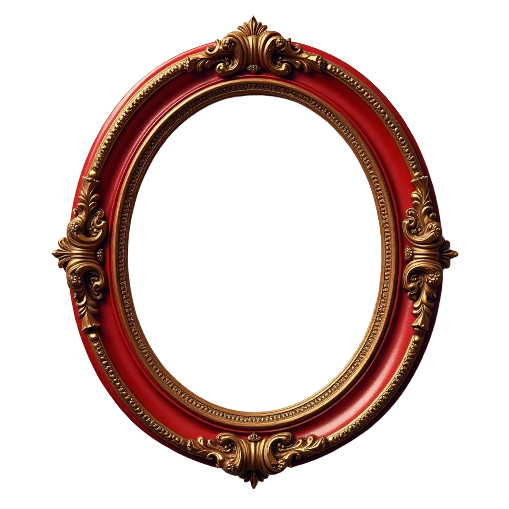 Elegant Oval Frame